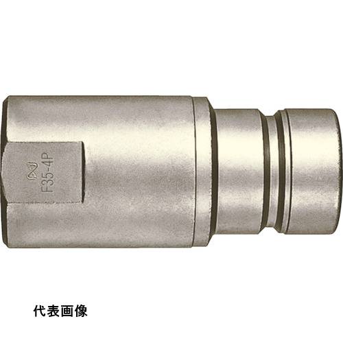 4992338179069｜777-9372 [F353PSTEELFKM ] 1個販売商品画像については実際の製品と異なる場合がございます。あくまでも商品のスペックをご確認の上ご注文をお願いいたします。※この商品は受注発注の商品です。その為メーカーに在庫がない場合がございます。その場合は大変申し訳ございませんがキャンセルとさせて頂きます。予めご了承下さい。777-9372特長フラットな接続面でダスト対策をします。カプラ分離時の液だれも従来の半分以下に減少します。独自のフラット接続面構造で、「カプラ」分離時の「液だれ」が減少。接続時の空気混入を減らして、機器への影響を抑えられます。異物・ホコリなどのダスト処理が容易です。プラグ・ソケットの接続は、押し込むだけのワンタッチ接続。接続時の振動や衝撃による分離防止対策のため、分離防止機構を内蔵しています。圧力損失を低く抑える構造で、特に流量が必要な油圧用途に適しています。また、ソケット・プラグともに自動開閉バルブを内蔵し、分離時の流体の流出を防止。仕様最高使用圧力(MPa)：35.0耐圧力(MPa)：52.5相手側取付サイズ：R3/8使用温度範囲(℃)：-20〜180使用流体：作動油相手側取付ねじサイズ：R 3/8仕様2両路開閉型バルブ構造：両路開閉型（液だれ低減型）フラットな接続面でダスト対策。「カプラ」分離時の「液だれ」が減少。材質_仕上本体：特殊鋼（ニッケルメッキ）シールゴム：フッ素ゴム(FKM)質量190.000G原産国日本JANコード4992338179069「ルーペスタジオ」では、拡大鏡(虫眼鏡/ルーペ)、双眼鏡、単眼鏡、望遠鏡などのレンズ製品を主に取り扱っております。工具製品は常には在庫しておらずお取りよせとなります。ご了承下さい。金属カップリング 金属カップリング日東 フラットフェイスカプラF35型 関連商品へ
