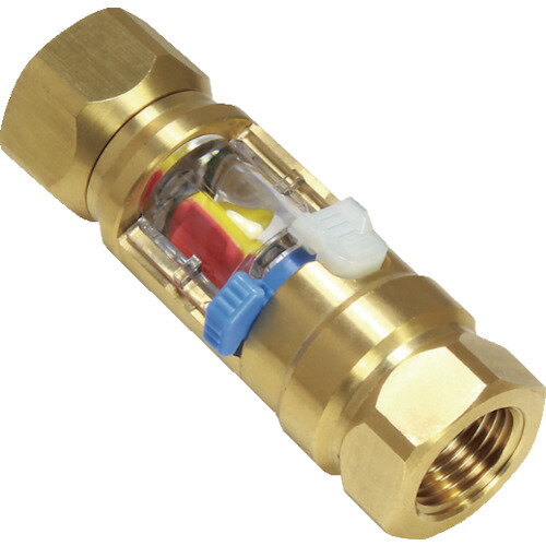 日東 フローモニター(レンズ交換タイプ)取付ねじRC1/2(74580) [FMC-30-4F BRASS FKM] FMC304FBRASSFKM 販売単位：1 送料無料