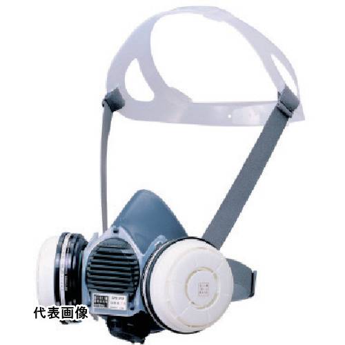 シゲマツ 直結式小型防毒マスク GM80(M)HB(10241) [GM80(M)] GM80M 販売単位：1 送料無料