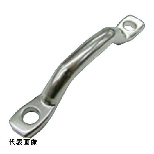 4982970004188｜849-0043 [ISL868] 1個販売こちらの商品はメール便対応商品です。メール便対応数：10（※1回のご注文で対応数の合計が101以上だとメール便は対応できませんので予めご了承下さい。) 商品画像については実際の製品と異なる場合がございます。あくまでも商品のスペックをご確認の上ご注文をお願いいたします。※この商品は受注発注の商品です。その為メーカーに在庫がない場合がございます。その場合は大変申し訳ございませんがキャンセルとさせて頂きます。予めご了承下さい。849-0043特長設置幅の狭い面でも取付け可能です。床面に設置したり、ベルトなどを通すのに便利です。用途支柱や壁面等に取り付けます。仕様D(mm)：8H(mm)：17h(mm)：9d(mm)：6.5L2(mm)：68L3(mm)：27T(mm)：4L1(mm)：85使用荷重(kN)：0.29材質_仕上ステンレス(SUS304)質量31.000G原産国中国JANコード4982970004188「ルーペスタジオ」では、拡大鏡(虫眼鏡/ルーペ)、双眼鏡、単眼鏡、望遠鏡などのレンズ製品を主に取り扱っております。工具製品は常には在庫しておらずお取りよせとなります。ご了承下さい。取手 取手水本 ステンレス 関連商品へ