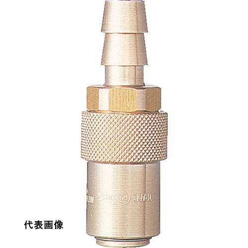 日東 金型カプラ(めねじ取付用) K02SM 相手側取付サイズRc1/4(80249) [K-02SM BRASS NBR] K02SMBRASSNB..
