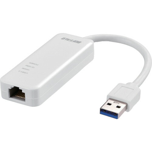 バッファロー Giga USB3.0対応 有線LANアダプター [LUA4-U3-AGTE-WH] LUA4U3AGTEWH 販売単位：1