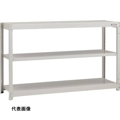 TRUSCO トラスコ中山 スチールラック M1.5型軽中量棚 1760X595XH900 3段単体 ネオグレー [M1.5-3663 NG] M1.53663 販売単位：1 送料無料