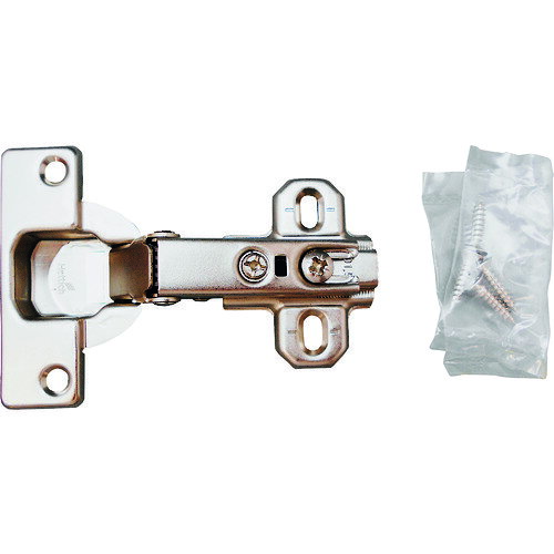 WAKI スライド丁番 NS‐3511 35mm 全かぶせ キャッチ付き [NS-3511] NS3511 販売単位：1