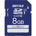 BAFFALO UHS-I Class1 SDHCカード 8GB [R...(2)