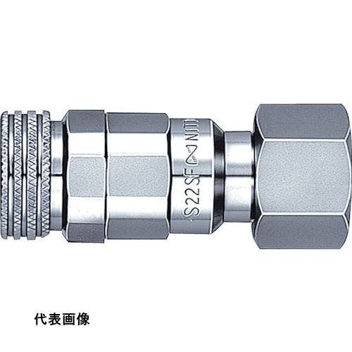 日東 ミニカプラスーパー 酸素用(02974) [S22SF BRASS NBR] S22SFBRASSNBR 販売単位：1