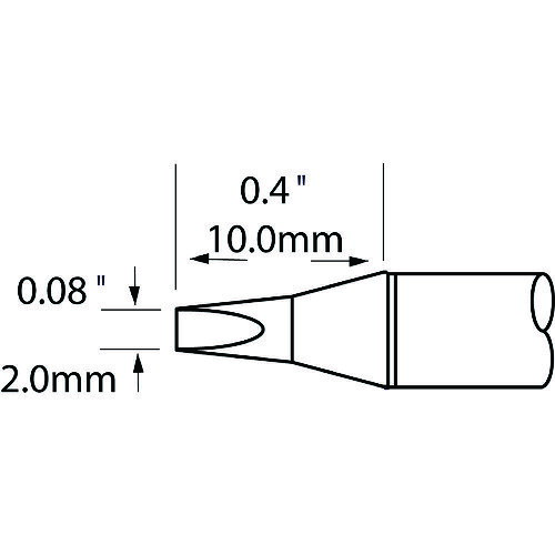 メトカル Metcal MFR-1110・2210シリーズ チップカートリッジ [SFP-CH20] SFPCH20 ...