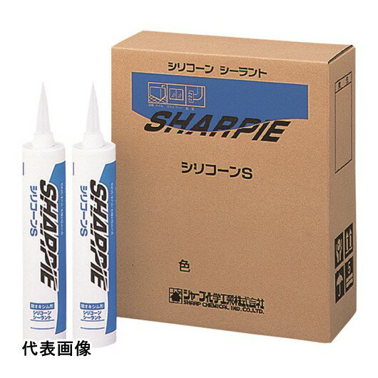 シャープ シーリング剤 シャーピー シリコーンS クリア 330ml [SHARPIE-S-C-C] 販売単位：1