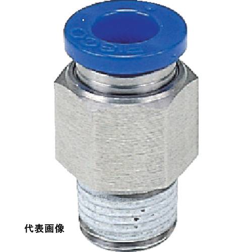 Rakuten - PISCO 耐腐蝕性SUS303相当継手 ストレートチューブ6ネジR1/4 [SPC6-02] 販売単位：1