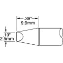 ｜1459231 [SSC736A ] 1本販売商品画像については実際の製品と異なる場合がございます。あくまでも商品のスペックをご確認の上ご注文をお願いいたします。※この商品は受注発注の商品です。その為メーカーに在庫がない場合がございます。その場合は大変申し訳ございませんがキャンセルとさせて頂きます。予めご了承下さい。1459231特長MFR-H6-SSCハンドピースやMFR-UK6、SP-HC1 ハンドピースに使用出来ます。仕様2ヒーター温度413℃　D型　2.5mm x 9.9mm質量8.000G原産国アメリカ「ルーペスタジオ」では、拡大鏡(虫眼鏡/ルーペ)、双眼鏡、単眼鏡、望遠鏡などのレンズ製品を主に取り扱っております。工具製品は常には在庫しておらずお取りよせとなります。ご了承下さい。ステーション型はんだこて はんだこて用パーツメトカル Metcal 関連商品へ