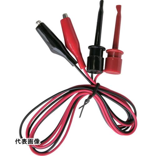 Rakuten - テイシン ICテストリード 100cm シールドクリップL⇔ICクリップL 2本 [TLA-107] 販売単位：1