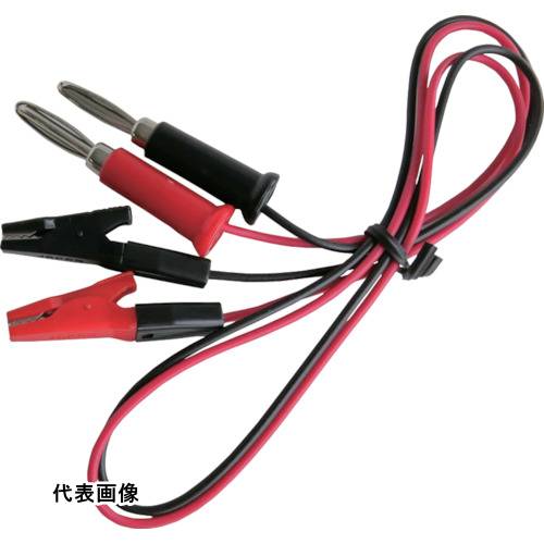 テイシン テストリード 50cm モールドクリップS⇔バナナプラグ (2本入) [TLA-26] 販売単位：1
