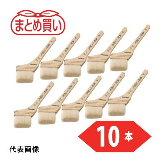 TRUSCO トラスコ中山 まとめ買い高級ニス刷毛 30号 70mm幅 10本入り [TPB-423-10P] TPB42310P 販売単位..
