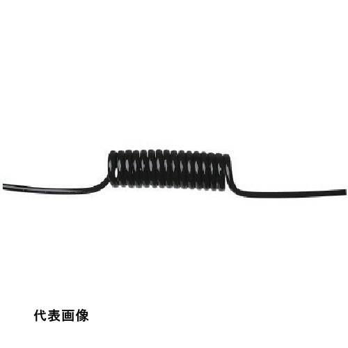 チヨダ タッチスパイラルチューブ 4mm/使用範囲600mm [TPS-4-10] 販売単位：1