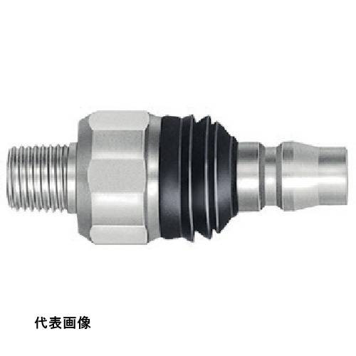 4992338717131｜814-8024 [TS20PMSTEELNBR ] 1個販売こちらの商品はメール便対応商品です。メール便対応数：10（※1回のご注文で対応数の合計が101以上だとメール便は対応できませんので予めご了承下さい。) システム上、送料無料と表記されていても、沖縄県・離島宛、大型商品は追加料金をいただく場合があります。別途費用が発生する場合、システムの都合上ご購入時の自動配信メールには追加料金が含まれておりません。当店でご注文内容を確認し、別途メールにてご請求金額を連絡致します。商品画像については実際の製品と異なる場合がございます。あくまでも商品のスペックをご確認の上ご注文をお願いいたします。※この商品は受注発注の商品です。その為メーカーに在庫がない場合がございます。その場合は大変申し訳ございませんがキャンセルとさせて頂きます。予めご了承下さい。814-8024特長空気工具・機器類のホース接続用首振りプラグです。手元角度が自由自在（屈曲範囲70°）になるので、狭い場所や上向きの作業でも工具類が楽に使用できます。屈曲部を潤滑性樹脂で補強しているため、屈曲動作は滑らかで、耐久性に優れています。ゴミ、切り粉の侵入を防止するダストカバー付き。仕様最高使用圧力(MPa)：1.0耐圧力(MPa)：1.5相手側取付サイズ：Rc1/4使用温度範囲(℃)：-20〜60使用流体：空気相手側取付ねじサイズ：Rc 1/4仕様2バルブ構造：片路開閉型ホースのねじれ、よじれ、折れを解消。作業性を大幅アップ。材質_仕上本体：鋼鉄（ニッケルメッキ）、シールゴム：ニトリルゴム（NBR）質量59.000G原産国日本JANコード4992338717131「ルーペスタジオ」では、拡大鏡(虫眼鏡/ルーペ)、双眼鏡、単眼鏡、望遠鏡などのレンズ製品を主に取り扱っております。工具製品は常には在庫しておらずお取りよせとなります。ご了承下さい。金属カップリング 金属カップリング（めねじ取付）日東 関連商品へ