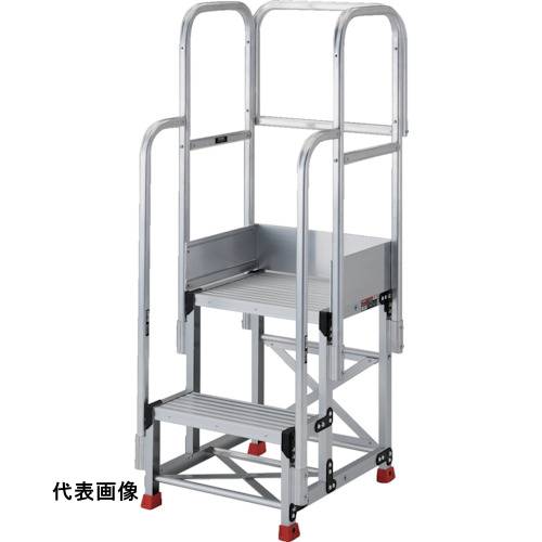 ｜552-0114 [TSF285TF250 ] 1台販売システム上、送料無料と表記されていても、沖縄県・離島宛、大型商品は追加料金をいただく場合があります。別途費用が発生する場合、システムの都合上ご購入時の自動配信メールには追加料金が含まれておりません。当店でご注文内容を確認し、別途メールにてご請求金額を連絡致します。商品画像については実際の製品と異なる場合がございます。あくまでも商品のスペックをご確認の上ご注文をお願いいたします。※この商品は受注発注の商品です。その為メーカーに在庫がない場合がございます。その場合は大変申し訳ございませんがキャンセルとさせて頂きます。予めご了承下さい。552-0114特長作業用踏台とフルセット手すりのセットになります。本体のみアルマイト仕上げです。（TSFC、TSFGRは支柱のみ）手すり高さは900mmと1100mm兼用タイプでどちらの高さも取付可能です。用途工場、倉庫内での作業に。仕様最大使用質量(kg)：150段高(mm)：250天板高さ(m)：0.5天板寸法(mm)：800×400設置寸法(mm)間口：820設置寸法(mm)奥行：629段数(段)：2踏面タイプ：標準タイプ踏ざん踏面幅(mm)：200タイプ：踏台2段+フルセット手すり高さ900、1100mm兼用設置寸法(mm)間口×奥行：820×629仕様2組立式本体アルマイト仕上踏台本体高さ：500mm手すり高さ：900・1100mm兼用材質_仕上アルミ合金質量21.400KGセット内容_付属品踏台2段+フルセット手すり高さ900、1100mm兼用原産国中国「ルーペスタジオ」では、拡大鏡(虫眼鏡/ルーペ)、双眼鏡、単眼鏡、望遠鏡などのレンズ製品を主に取り扱っております。工具製品は常には在庫しておらずお取りよせとなります。ご了承下さい。作業台 作業台TRUSCO アルミ製作業用踏台 2段 関連商品へ