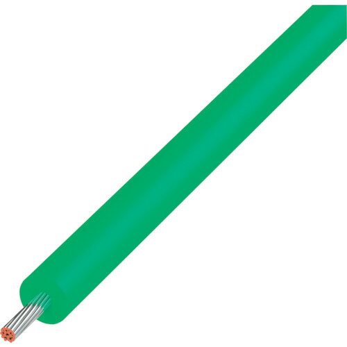 KYОWA UL耐熱ビニル絶縁電線 UL1015 AWG16 10M 緑 [UL1015 AWG16 10M GR] UL1015AWG1610MGR 販売単位：1(4)