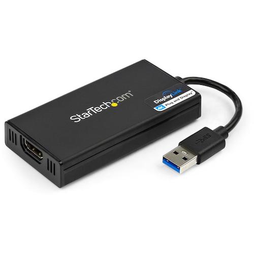 スターテック ディスプレイアダプター/USB-A - HDMI/USB 3.0/4K30Hz/Win & Mac [USB32HD4K] USB32HD4K 販売単位：1 送料無料