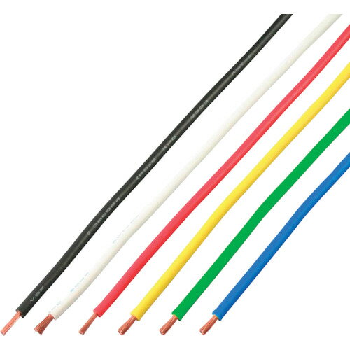4930393011191｜5622551 [VSF1.25SQ1MX6 ] 1巻販売商品画像については実際の製品と異なる場合がございます。あくまでも商品のスペックをご確認の上ご注文をお願いいたします。※この商品は受注発注の商品です。その為メーカーに在庫がない場合がございます。その場合は大変申し訳ございませんがキャンセルとさせて頂きます。予めご了承下さい。5622551特長耐水性、可とう性、加工性にすぐれています。PSE適合品です。鉛を含まない塩化ビニルを使用しています。仕様色：黒白赤黄緑青芯数：1全長(m)：1仕上がり外径(mm)：約3.1長さ(m)：1定格電圧(V)：300以下電線サイズ(［［MM2］］)：1.25仕様2定格温度 : 60℃ 定格電圧 : 300V以下質量120.000G原産国日本JANコード4930393011191「ルーペスタジオ」では、拡大鏡(虫眼鏡/ルーペ)、双眼鏡、単眼鏡、望遠鏡などのレンズ製品を主に取り扱っております。工具製品は常には在庫しておらずお取りよせとなります。ご了承下さい。電線 ビニールコードKYОWA 単心ビニルコード VSF 関連商品へ