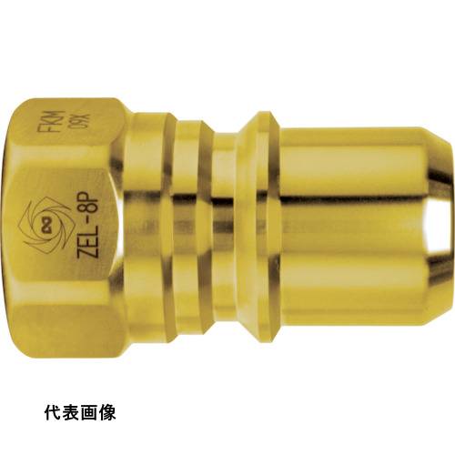  ԥ륫ץ 夦 ˥ȥ르NBR(SG)¦եR1/4(42825) [ZEL-2P BRASS NBR] ZEL2PBRASSNBR ñ̡1