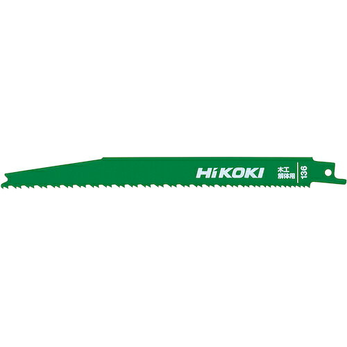 4549115253636｜441-8714 [00378017 ] 1販売 こちらの商品はメール便対応商品です。メール便対応数：5（※1回のご注文で対応数の合計が101以上だとメール便は対応できませんので予めご了承下さい。) 商品画像については実際の製品と異なる場合がございます。あくまでも商品のスペックをご確認の上ご注文をお願いいたします。※この商品は受注発注の商品です。その為メーカーに在庫がない場合がございます。その場合は大変申し訳ございませんがキャンセルとさせて頂きます。予めご了承下さい。441-8714特長釘やアルミサッシもまとめて切断可能でリフォーム作業に最適です。先端のピッチが粗く、取付側のピッチが細かいプログレッシブピッチ採用で、切粉の排出がよくサクサク切断できます。用途釘入り木材、アルミサッシ、フロア材の切断に。リフォーム作業に。仕様山数：6〜12プログレッシブ全長(mm)：200有効刃長(mm)：134厚さ(mm)：1.3切断能力(mm)軟鋼・非鉄金属：5〜20切断能力(mm)木材：110以下(釘入り可)切断能力(mm)釘入り木材：110以下切断能力(mm)樹脂・ゴム管：110以下形状：ストレートパック入数(枚)：2セーバーソーブレードタイプ：ストレート刃厚(mm)：1.3適用被削材_セーバソー用ブレード：木材、木材(釘入り)、アルミ、黄銅、銅、塩ビ仕様2適合機種：ハイコーキ(旧日立)、ボッシュ、マキタ、リョービ、アサダ、MCCセーバソー用ブレードプログレッシブピッチ採用適用機種：CR36DA/18DBL/18DA/14DBL/12DA,CR13VBY2/13VB,13V2,13VC/13VEY,*CR17Y(S) カタログ記載はないが、旧機種でも適用可材質_仕上バイメタルハイス刃先：M2(SKH51)質量76.000G注意日立工機(株)のブランドは、2018年10月「HiKOKI」に変わりました。原産国スイスJANコード4549115253636「ルーペスタジオ」では、拡大鏡(虫眼鏡/ルーペ)、双眼鏡、単眼鏡、望遠鏡などのレンズ製品を主に取り扱っております。工具製品は常には在庫しておらずお取りよせとなります。ご了承下さい。セーバーソーブレード セーバーソー替刃HiKOKI セーバソーブレード NO．136 関連商品へ