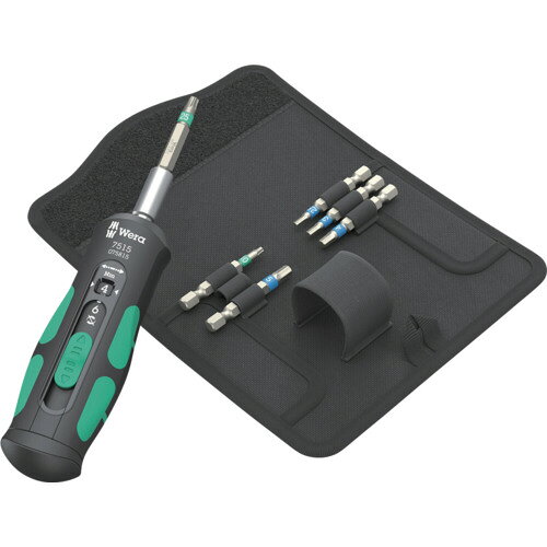 Wera 7515/7 差替式クラフトフォームセーフトルクドライバー スピード 自転車用セット1 [075850] 075850 販売単位：1 送料無料