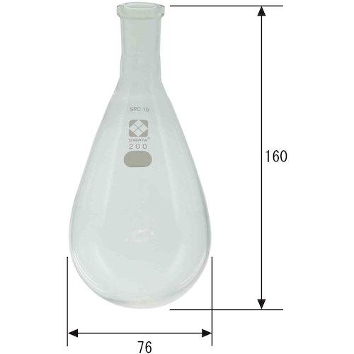 SIBATA SPC�ʤ����ե饹�� SPC-19 200mL [030120-19200] ����ñ�̡�1 ����̵��
