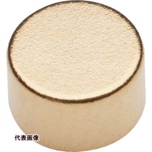 MAGEVER ネオジム磁石 丸型 Φ2.5×4 金メッキ (10個入) [1002500045035] 1002500045035 販売単位：1(3.0)