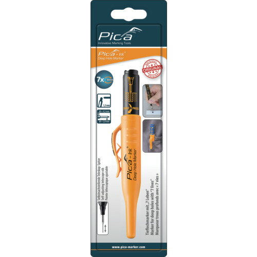 ピカマーカー 深穴インクマーカー“Ink” 黒 ブリスターパック [15046SB03] 15046SB03 販売単位：1