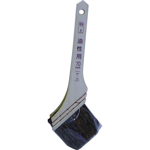 4970925204868｜228-3622 [204868 ] 1販売商品画像については実際の製品と異なる場合がございます。あくまでも商品のスペックをご確認の上ご注文をお願いいたします。※この商品は受注発注の商品です。その為メーカーに在庫がない場合がございます。その場合は大変申し訳ございませんがキャンセルとさせて頂きます。予めご了承下さい。228-3622仕様刷毛幅(mm)：70毛丈(mm)：50玉厚(mm)：18全長(mm)：240適合塗料：油性塗料質量70.000G原産国中国JANコード4970925204868「ルーペスタジオ」では、拡大鏡(虫眼鏡/ルーペ)、双眼鏡、単眼鏡、望遠鏡などのレンズ製品を主に取り扱っております。工具製品は常には在庫しておらずお取りよせとなります。ご了承下さい。刷毛 油性用刷毛アサヒペン 特上油性用 関連商品へ
