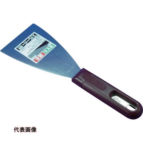 4977530232057｜851-2655 [23205] 1販売商品画像については実際の製品と異なる場合がございます。あくまでも商品のスペックをご確認の上ご注文をお願いいたします。※この商品は受注発注の商品です。その為メーカーに在庫がない場合がございます。その場合は大変申し訳ございませんがキャンセルとさせて頂きます。予めご了承下さい。851-2655特長ブレードが柄尻まで貫通しています。ハンドル部は滑り止め効果の高いチェッカリング加工を施してあります。用途塗料の剥離に。錆落としに。汚れや粘着物の除去に。仕様全長(mm)：240刃幅(mm)：76刃長(mm)：130仕様2貫通型。刃付け加工無し。材質_仕上刃：ステンレスハンドル：ポリプロピレン質量95.000G注意刃物は人に向けたり振り回さないようにして下さい。原産国日本JANコード4977530232057「ルーペスタジオ」では、拡大鏡(虫眼鏡/ルーペ)、双眼鏡、単眼鏡、望遠鏡などのレンズ製品を主に取り扱っております。工具製品は常には在庫しておらずお取りよせとなります。ご了承下さい。へら・スクレーパー スクレーパーALLEX スクレパー 関連商品へ
