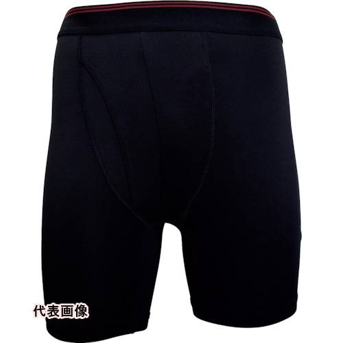 アズ オトコの温活 仙骨ロングボクサー黒 LL [937351LL09] 937351LL09 販売単位：1