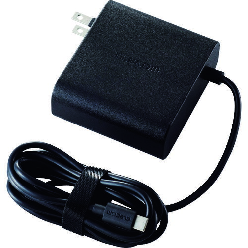 ELECOM Power Delivery対応USB AC充電器(65W) [ACDC-PD0465BK] ACDCPD0465BK 販売単位：1 送料無料