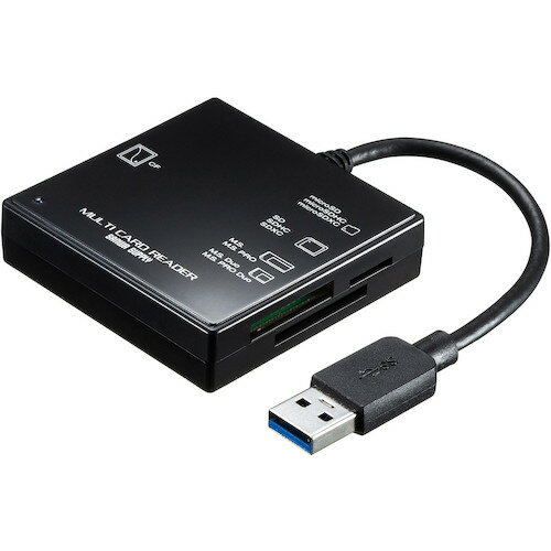 SANWA USB3.1 マルチカードリーダー [ADR-3ML39BKN] ADR3ML39BKN 販売単位：1