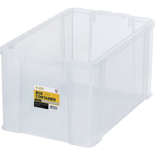 IRIS 299215 BOXコンテナ B-45R クリア [B-45R-CL] B45RCL 販売単位：1