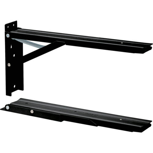 TANNER 大型おりたたみ棚受けジャンボ 45cm 黒 [BB-45] BB45 販売単位：1 送料無料