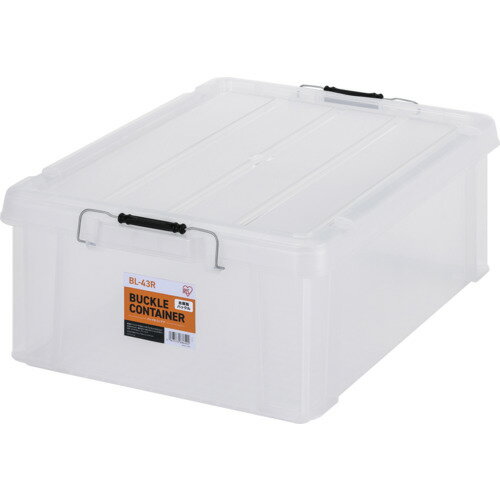 IRIS 299268 バックルコンテナ BL-43R クリア [BL-43R-CL] BL43RCL 販売単位：1