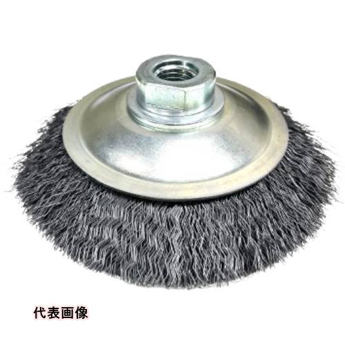 4516349002446｜591-9579 [BM085 ] 1販売 システム上、送料無料と表記されていても、沖縄県・離島宛、大型商品は追加料金をいただく場合があります。別途費用が発生する場合、システムの都合上ご購入時の自動配信メールには追加料金が含まれておりません。当店でご注文内容を確認し、別途メールにてご請求金額を連絡致します。商品画像については実際の製品と異なる場合がございます。あくまでも商品のスペックをご確認の上ご注文をお願いいたします。※この商品は受注発注の商品です。その為メーカーに在庫がない場合がございます。その場合は大変申し訳ございませんがキャンセルとさせて頂きます。予めご了承下さい。591-9579特長カップ型同様に使用されますが作業箇所や対象ワーク形状によってはベベル型が有効な場合に使用します。高いバランス基準で製品化しておりますので、腕への振動も少なく高速回転作業に適しております。どの電動工具にもぴったり適合します。用途各種金属の製品の頑固な錆、汚れの除去溶接処理前後のクリーニング造船、橋梁等のタンク及びドラムのクリーニング、塗料剥離仕様外径(mm)：85線径(mm)：0.3毛材：スチールワイヤーねじ径：M10(P1.5)最高使用回転数(rpm)：13000仕様2ベベル型ブラシ 外径85xネジM10x金具径67　SW−0．3（電動工具用）材質_仕上スチールワイヤー質量220.000G注意電動工具のそれぞれねじ径にあったブラシをご使用ください。最後まできっちりとねじ込み、又はナットでの締め付けができていることをご使用前に必ず確認してください。マグネット/マジック等に取り付けてのご使用は絶対におやめください。原産国日本JANコード4516349002446「ルーペスタジオ」では、拡大鏡(虫眼鏡/ルーペ)、双眼鏡、単眼鏡、望遠鏡などのレンズ製品を主に取り扱っております。工具製品は常には在庫しておらずお取りよせとなります。ご了承下さい。カップブラシ ベベルブラシ（電動工具用）高島産業 ベベルブラシ 電動工具用 関連商品へ