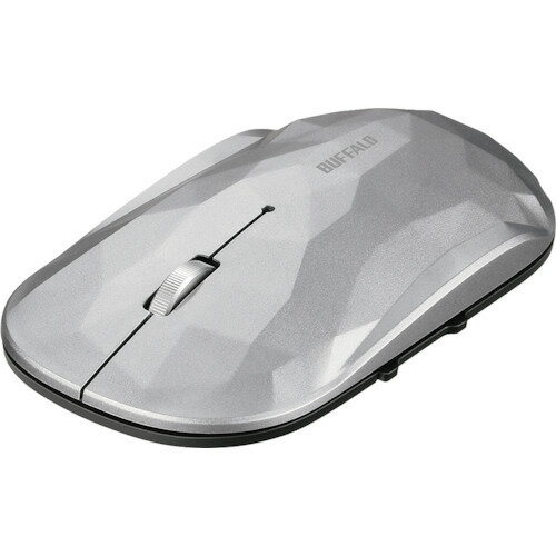 BUFFALO 薄型 5ボタン 無線 BlueLEDマウス ジオメトリー シルバー [BSMBW530GSV] BSMBW530GSV 販売単位：1 送料無料