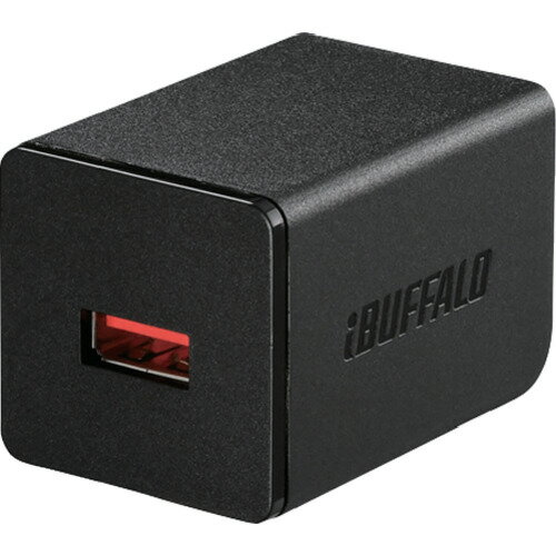 BUFFALO 2.4A USB®Ŵ AutoPowerSelectǽ 1ݡȥ ưȽUSBx1 ֥å [BSMPA2402P1BK] BSMPA2402P1BK ñ̡1