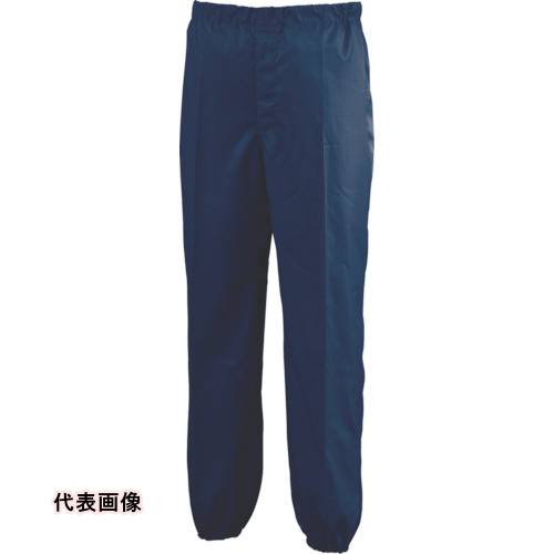 ミドリ安全 スラックス クリーンウェア ネイビー L [CM3208N-L] 販売単位：1 送料無料