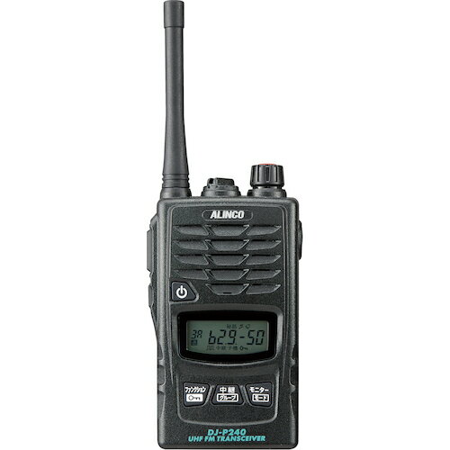 ALINCO 特定小電力トランシーバー [DJP240M BK] DJP240MBK 販売単位：1 送料無料
