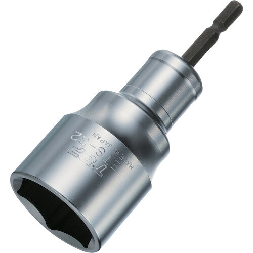 4975180228871｜634-8849 [ETS36 ] 1販売 商品画像については実際の製品と異なる場合がございます。あくまでも商品のスペックをご確認の上ご注文をお願いいたします。※この商品は受注発注の商品です。その為メーカーに在庫がない場合がございます。その場合は大変申し訳ございませんがキャンセルとさせて頂きます。予めご了承下さい。634-8849特長ロングシャンク採用でより高トルクインパクトの使用でもねじれ応力を緩和し、軸折れを防ぎます。更なる高耐久、高寿命を実現したソケットです。六角シャンクの材質を高耐久特殊鋼に変更しています。高トルクに耐える強い軸に。用途各種ボルト・ナットの着脱に。仕様対辺寸法(mm)：36軸寸法(mm)：6.35全長(mm)：110対辺形状：6角サーフェイスナット受部深さ(mm)：30外径(mm)：47.4差込角(mm)：6.35ボルト受部深さ(mm)：45仕様2各種ボルト・ナットの着脱に使用。高トルクインパクトドライバーに最適。ロングシャンク採用でより高トルクインパクトの使用でもねじれ応力を緩和し、軸折れを防ぐことで高耐久、長寿命を実現。材質_仕上クロムモリブデン鋼（SCM435）質量335.000G注意保証トルク以内で正しく安全にご使用下さい。過大な荷重を掛けますと六角シャンク部が破損する恐れがあります。ボルト・ナットに対して斜め掛けや浅掛けの使用は破損の原因となります。原産国日本JANコード4975180228871「ルーペスタジオ」では、拡大鏡(虫眼鏡/ルーペ)、双眼鏡、単眼鏡、望遠鏡などのレンズ製品を主に取り扱っております。工具製品は常には在庫しておらずお取りよせとなります。ご了承下さい。ソケットビット ソケットビット（電動工具用）TOP 関連商品へ