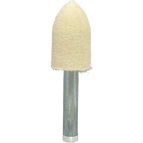 リューター 軸付フェルトバフ砲弾型幅(mm)25 [F4515] F4515 販売単位：1 送料無料