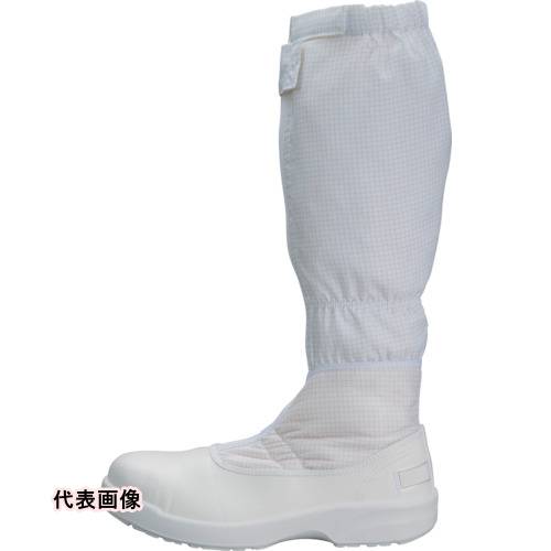 4589727567073｜351-6829 [FS664C0128.0 ] 1販売商品画像については実際の製品と異なる場合がございます。あくまでも商品のスペックをご確認の上ご注文をお願いいたします。※この商品は受注発注の商品です。その為メーカーに在庫がない場合がございます。その場合は大変申し訳ございませんがキャンセルとさせて頂きます。予めご了承下さい。351-6829特長軽くて履き心地の良い安全ロングブーツです。特に制電性能に優れた防塵素材を採用しています。安定した除電性能を持つ軽量な発泡ウレタンソールです。着脱に便利なファスナー仕様です。ファスナー引き手カバー付きです。先芯は樹脂製です。用途半導体・液晶パネル・電子部品・印刷・写真・通信・精密機器に。　医薬品・バイオ・化学・包装に。仕様寸法(cm)：28.0足幅サイズ：EEE色：ホワイトISO Class：5タイプ：ロング仕様2ISO Class 5/Fed/STD Class 100 相当品導電糸4mmグリッド(黒)ファスナー引き手カバー付き材質_仕上アッパー部分：ポリエステル100％（超制電素材）ソール：PU（発泡ポリウレタン）先芯：樹脂製質量844.000G注意クリーンパックではありません。洗濯、乾燥（静置乾燥)は温度60℃以下で行ってください。オートクレーブやガスなどの滅菌処理には耐えられません。安全ブーツは衝撃や圧迫を受けた場合、外観にかかわらず速やかに交換してください。原産国日本JANコード4589727567073「ルーペスタジオ」では、拡大鏡(虫眼鏡/ルーペ)、双眼鏡、単眼鏡、望遠鏡などのレンズ製品を主に取り扱っております。工具製品は常には在庫しておらずお取りよせとなります。ご了承下さい。シューズ クリーンルーム用シューズTriApex クリーン安全ロングブーツ FS664C 関連商品へ