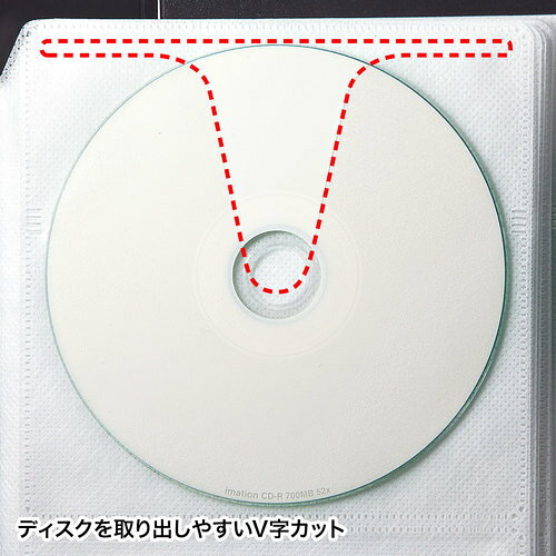 SANWA DVD��CD�ե����륱����(96���Ǽ���֥�å�) [FCD-FL96BK] FCDFL96BK ����ñ�̡�1