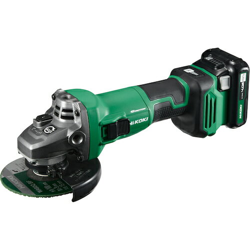 4966376409648｜565-1232 [G1210DA2LSK ] 1販売 商品画像については実際の製品と異なる場合がございます。あくまでも商品のスペックをご確認の上ご注文をお願いいたします。※この商品は受注発注の商品です。その為メーカーに在庫がない場合がございます。その場合は大変申し訳ございませんがキャンセルとさせて頂きます。予めご了承下さい。565-1232特長10.8V製品ながら当社従来機14.4V(G14DSL2)と同等の作業スピード実現しました。当社従来機14.4V(G14DSL2比)全長-14mm質量-100gでコンパクト、軽量ボディのため使いやすさ抜群です。ブレーキ付で停止までの時間が短縮され作業効率が格段に向上しました。4段階変速で回転数切替スイッチを押すことで、トイシの回転数を選択可能で様々な作業に対応できます。キックバック軽減システム搭載で切断作業時の安全性が向上しました。再起動防止機能で事故防止に役立ちます。用途鉄、青銅、アルミ鋳物などのバリ取りおよび仕上げ、溶接・溶断部の研削、さび落しに。塗装面の下地みがき、さび落し、塗料落しに。軟鋼材、カワラ、タイル、石材、コンクリートなどの切断、溝入れおよび研削に。仕様無負荷回転数(min［［の−1乗］］)：4000〜7200砥石径(mm)：100バッテリー電圧(V)：10.8バッテリー種類：リチウムイオン砥石寸法(Φmm)外径：100砥石寸法(Φmm)穴径：15全長(mm)：285(BSL1240M装着時)高さ(mm)：60仕様24段変速切替えスイッチ付きブレーキ付きキックバック軽減システム搭載再起動防止機能付き受電時間(目安)：約60分(充電器UC12SL、電池パックBSL1240M充電時)1充電当たりの作業量(目安)：φ10mm鉄筋(SD345)約40本切断可能材質_仕上ハウジング：ガラス入りポリアミド樹脂質量1.700KG原産国中国JANコード4966376409648「ルーペスタジオ」では、拡大鏡(虫眼鏡/ルーペ)、双眼鏡、単眼鏡、望遠鏡などのレンズ製品を主に取り扱っております。工具製品は常には在庫しておらずお取りよせとなります。ご了承下さい。ディスクグラインダー 充電ディスクグラインダーHiKOKI コードレスディスクグラインダ 10．8V 関連商品へ