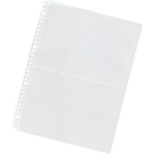 LIHIT クリヤーポケット[2ポケット] (10枚入り) A4 [G49140] G49140 販売単位：1