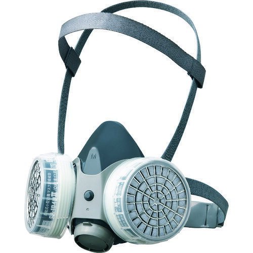 シゲマツ 直結式小型防毒マスク 直結式小型 GM28S(HB)L(12081) [GM28S-HB-L] GM28SHBL 販売単位：1