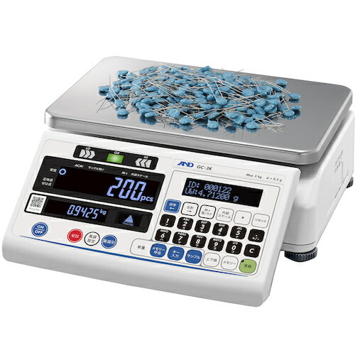 A&D 個数計 GC-30K ひょう量30kg×計数可能最小単重1/0.05g [GC-30K] GC30K 販売単位：1 送料無料
